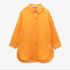 Oversized Linen Shirt